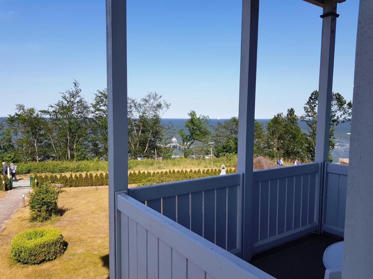 Residenz Seeblick, Fewo 10 mit Balkon und Ostseeblick Sellin  Exterior foto