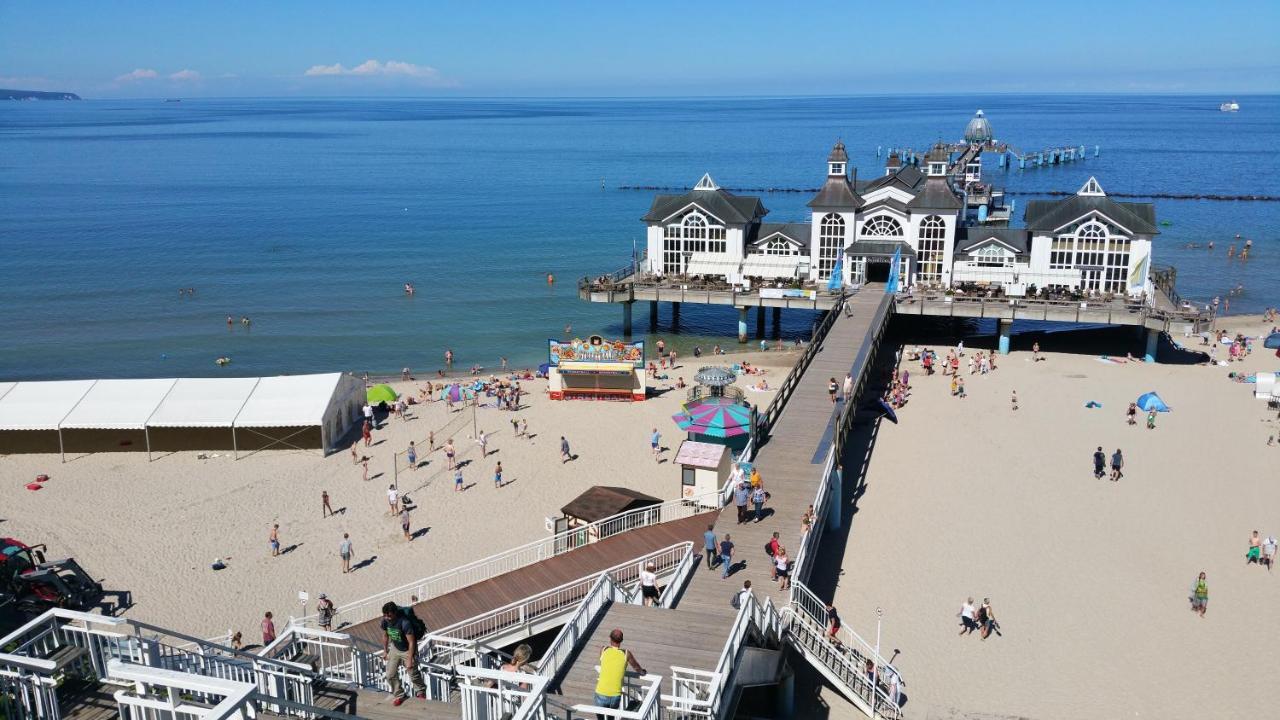 Residenz Seeblick, Fewo 10 mit Balkon und Ostseeblick Sellin  Exterior foto