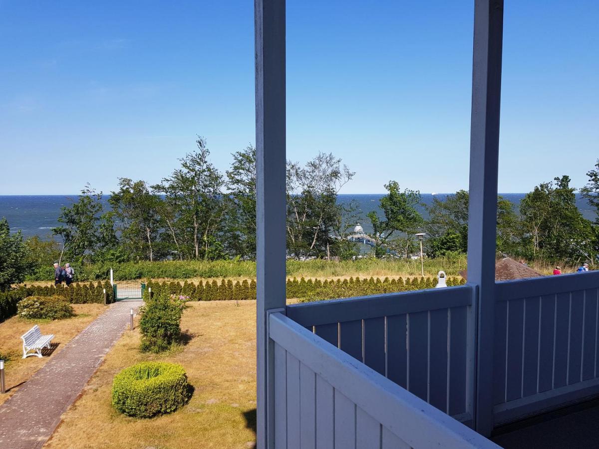 Residenz Seeblick, Fewo 10 mit Balkon und Ostseeblick Sellin  Exterior foto